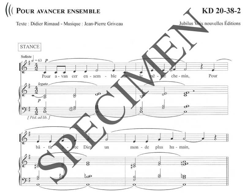 Pour avancer ensemble - Griveau