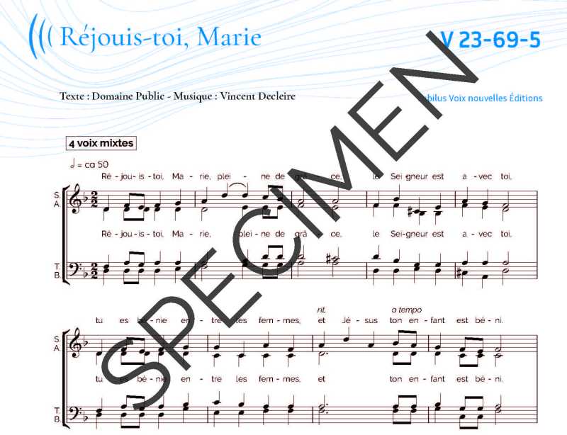 Réjouis-toi, Marie