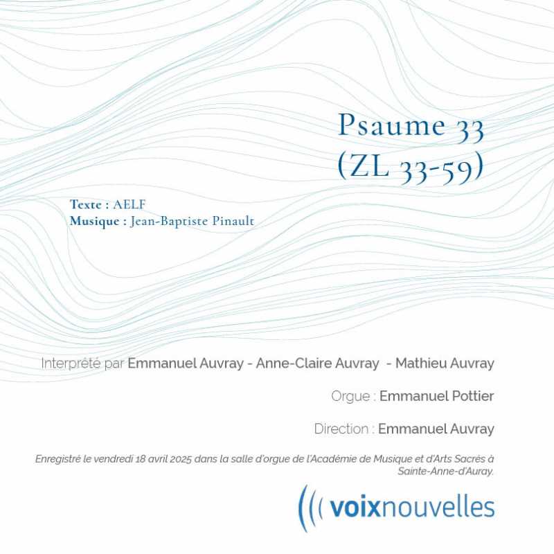 Psaume 33 - Pinault