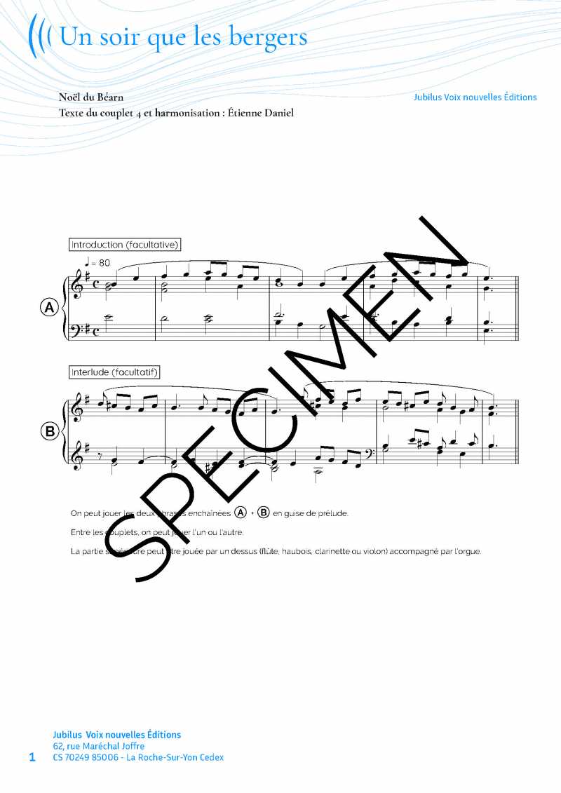 Un soir que les bergers