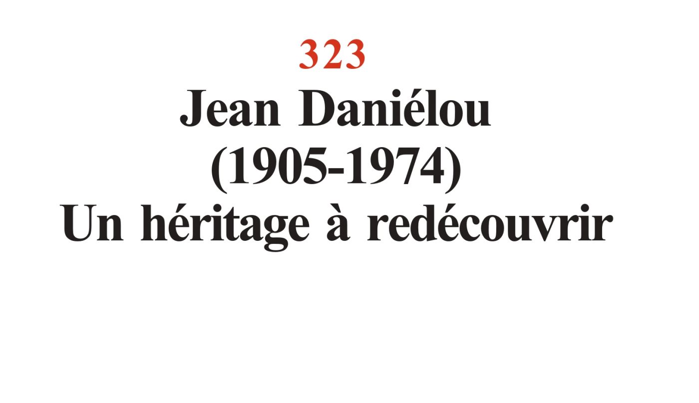 La Maison-Dieu n°323