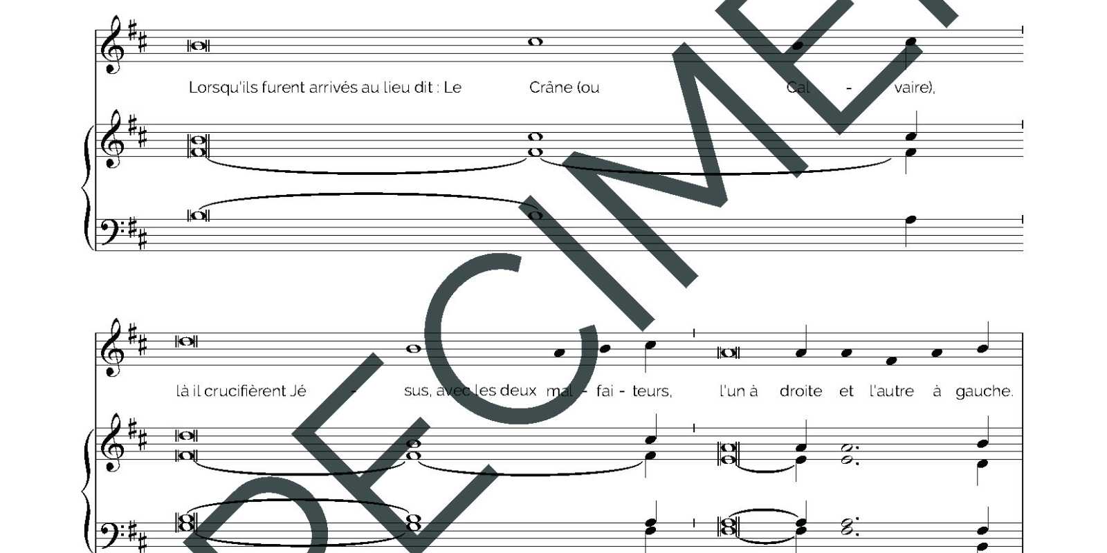 Les sept paroles du Christ en croix