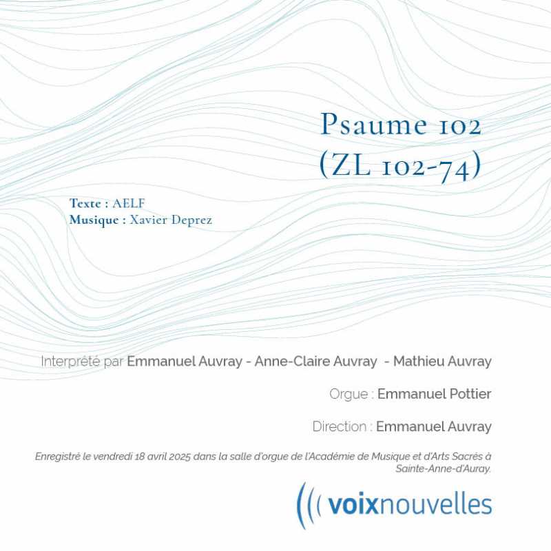 Psaume 102 - Sacré Coeur de Jésus