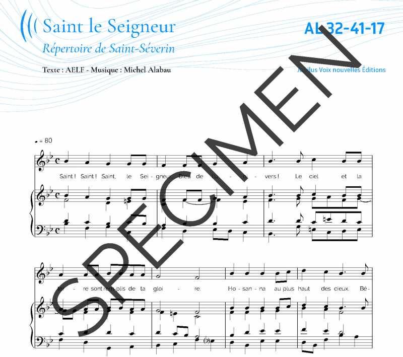 Saint le Seigneur - Alabau