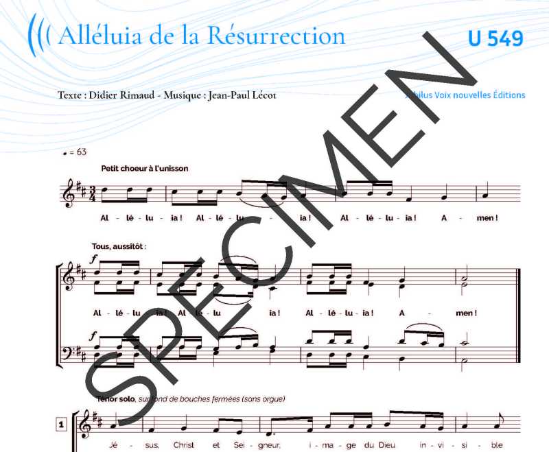 Alleluia de la Résurrection