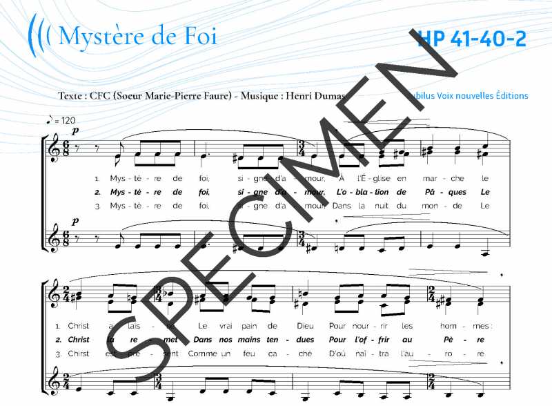 Mystère de foi