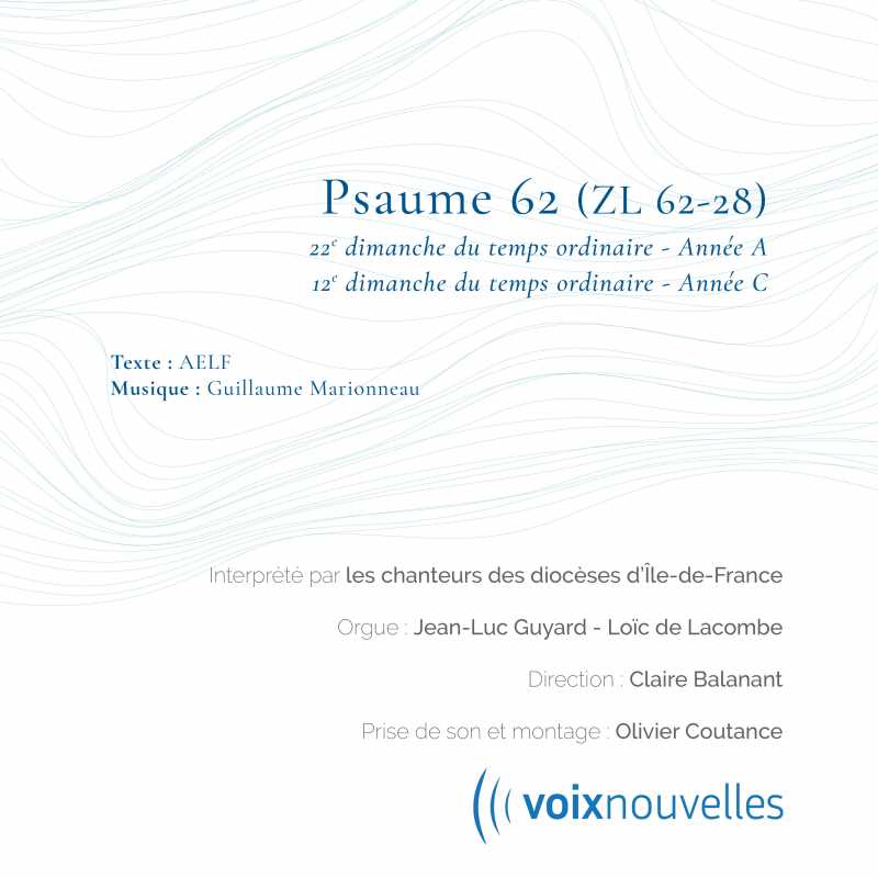 Psaume 62 - Marionneau