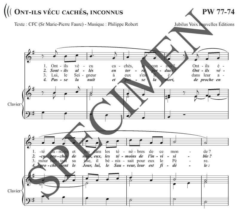 Ont-ils vécu cachés, inconnus