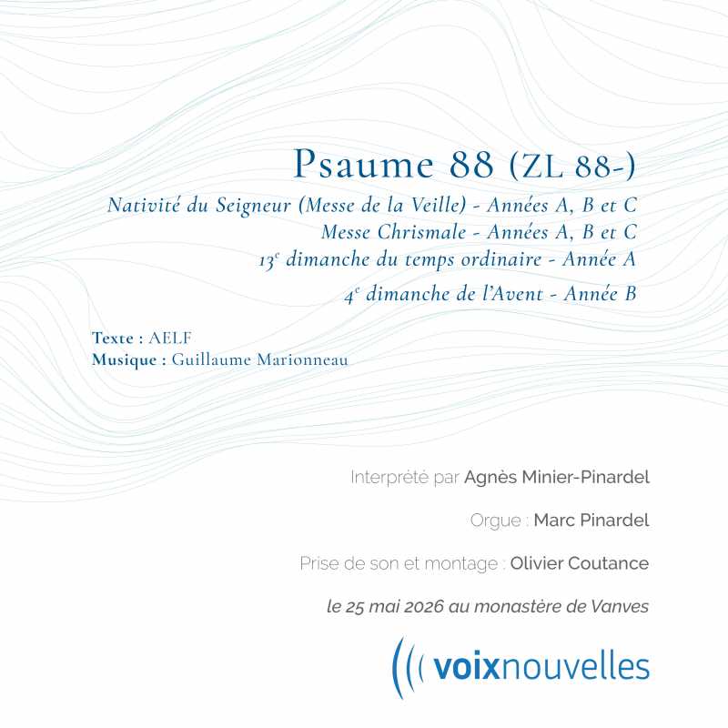 Psaume 88 - Marionneau