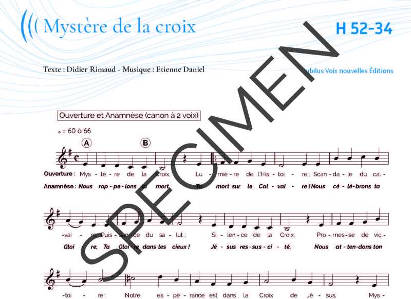 Mystère de la croix