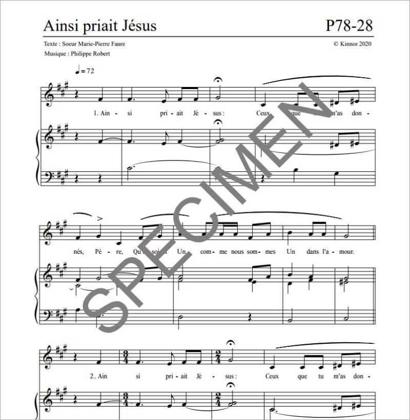 Ainsi priait Jésus