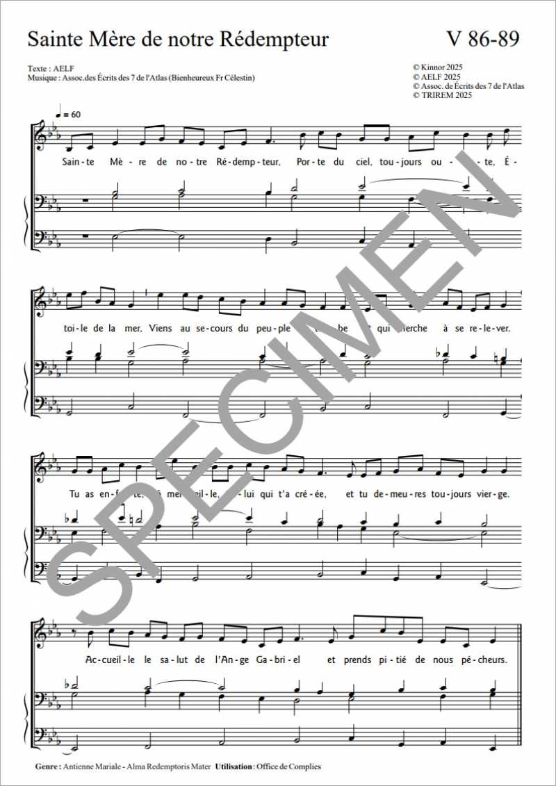 Sainte Mère de notre Rédempteur