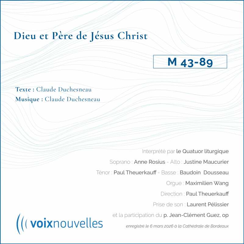 Dieu et Père de Jésus-Christ